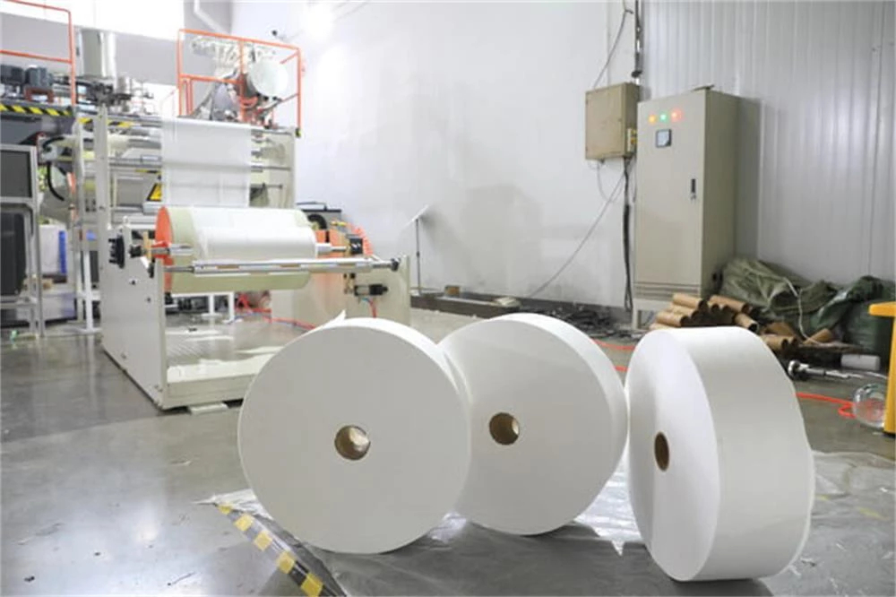 AZX Non-woven Machine in South America spunbond meltblown non woven fabric machine