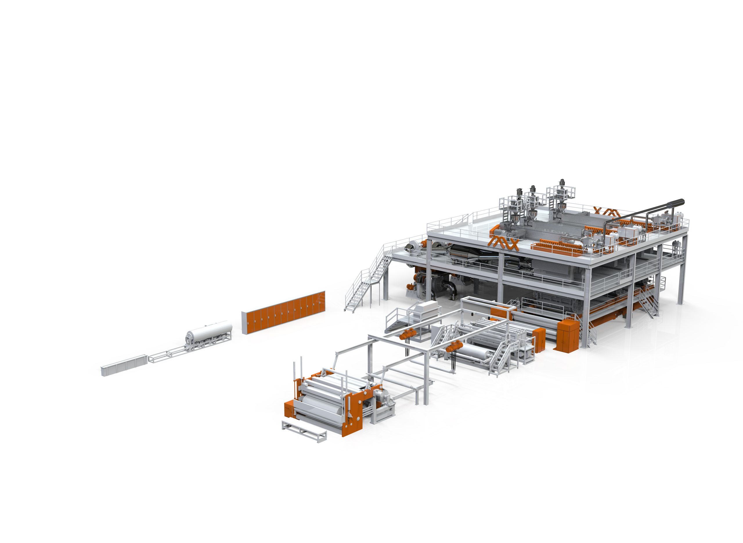 Triple Beam Spunbond Nonwoven Production Line