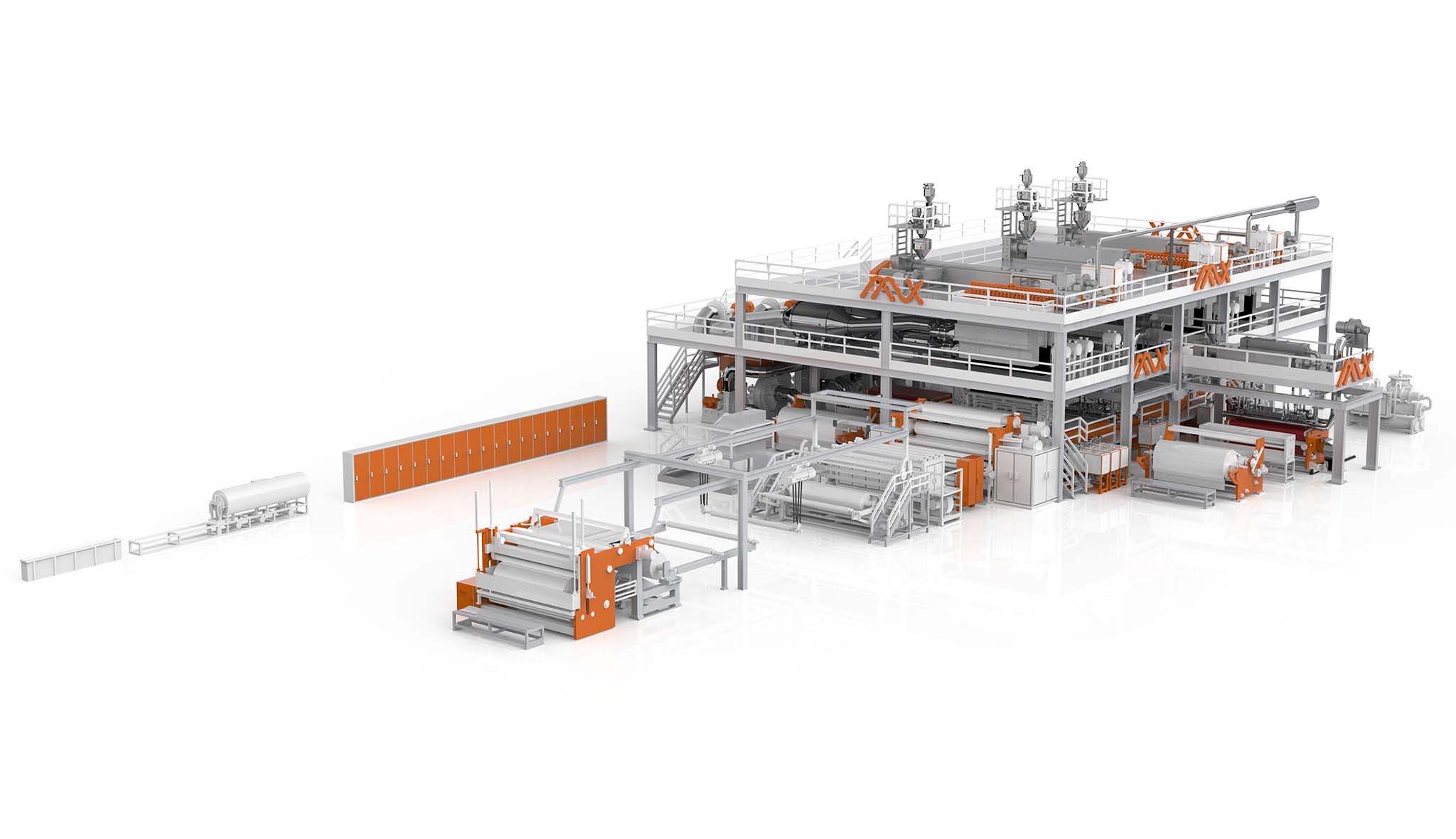 SSMMS Spunmelt Nonwoven Production Line