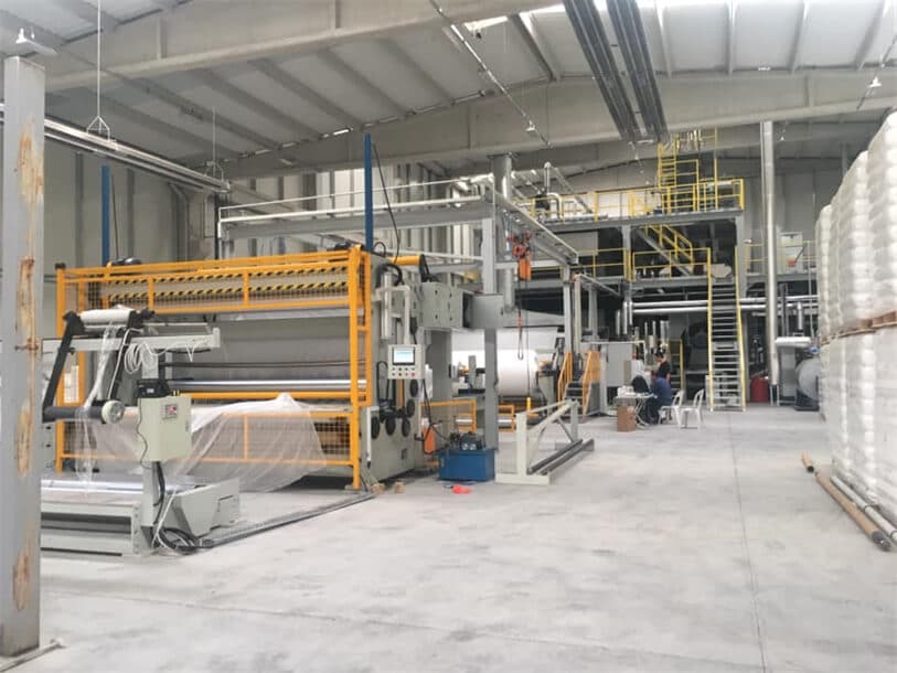 Working Principle Of Spunbond Nonwoven Machine azx spunond nonwoven machine04