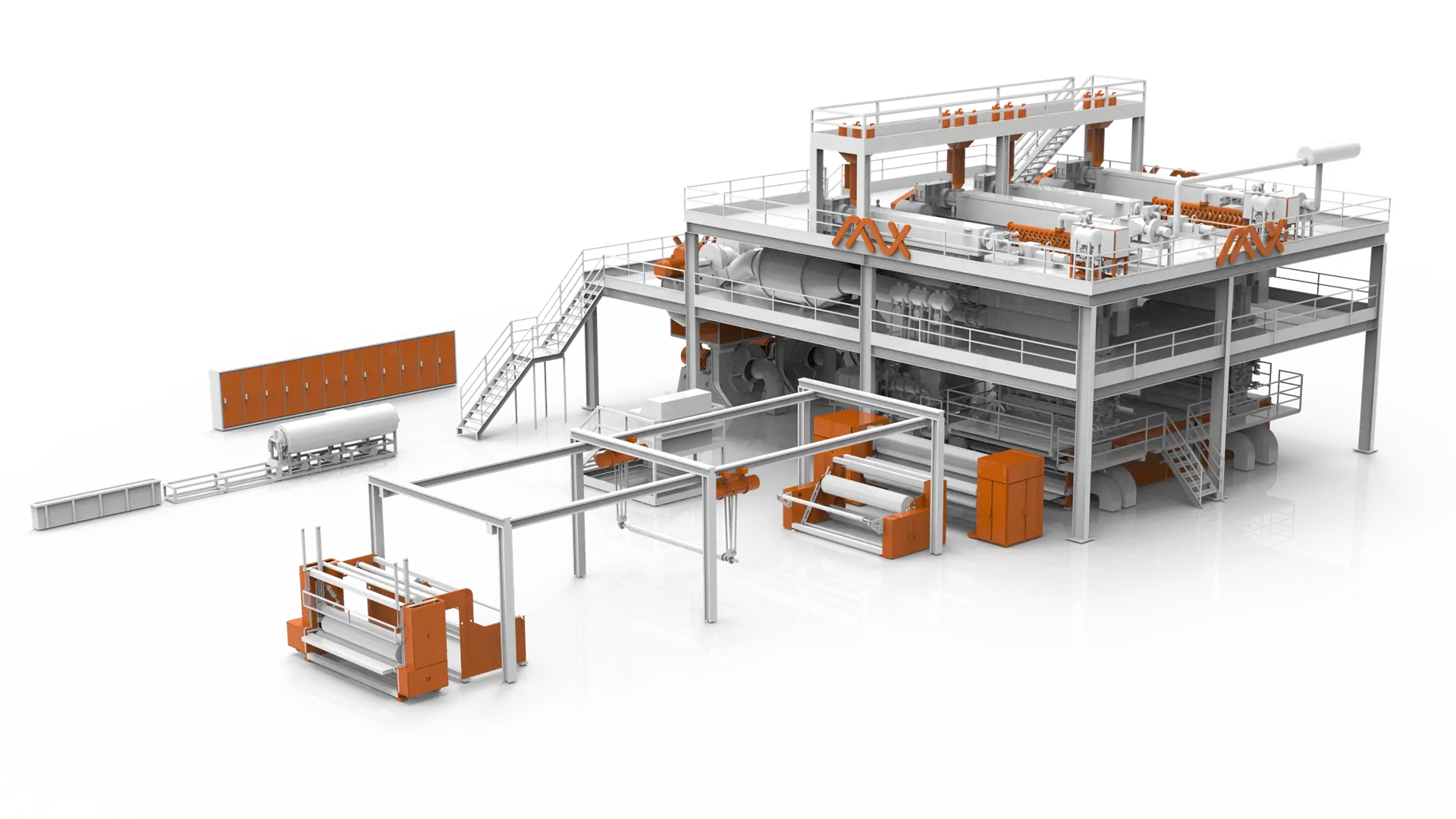 S²S² PE/PP Bicomponent Spunbond Machine s²s² pe pp spunbond bicomponent machine