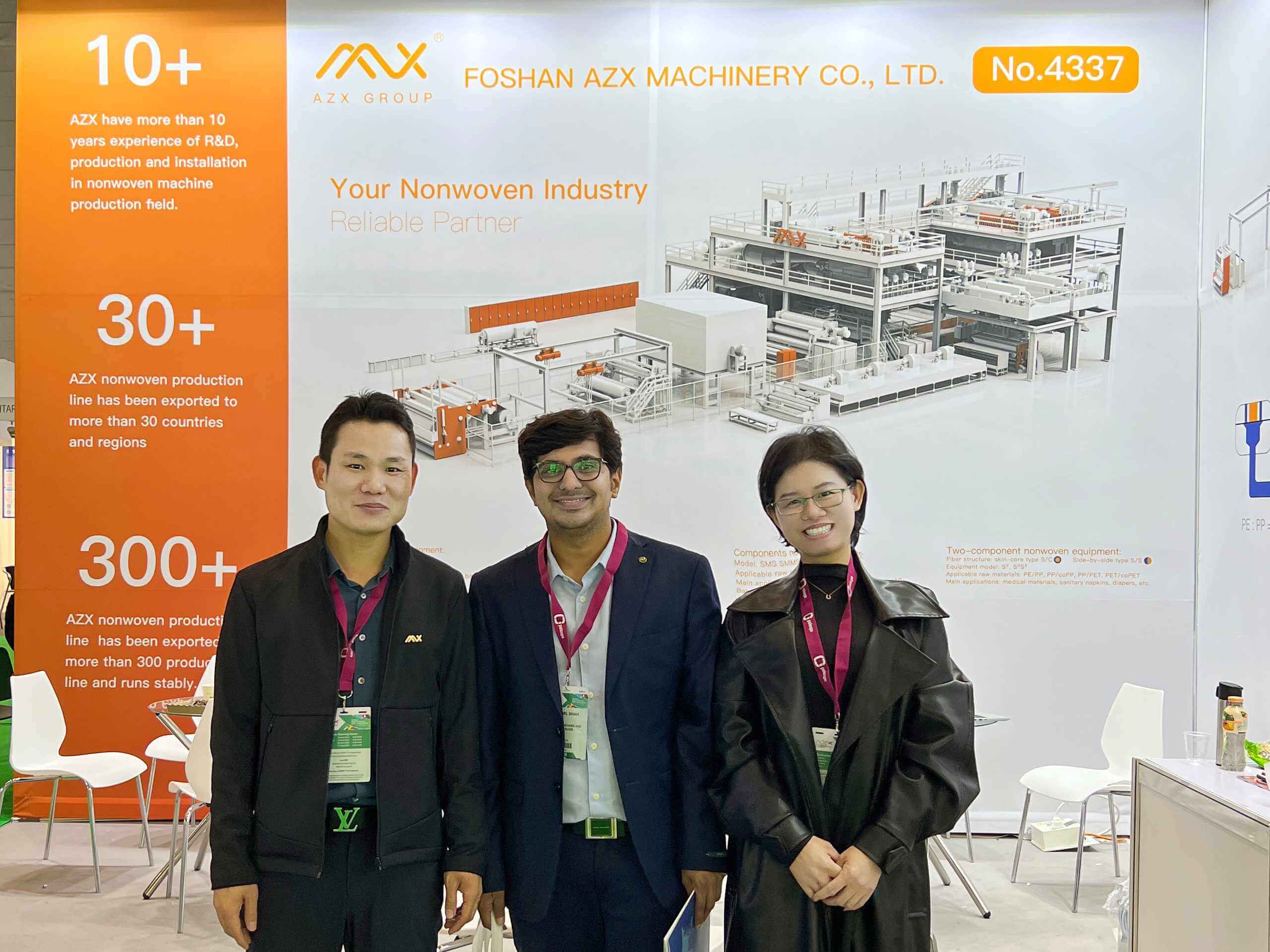 Nonwoven Machine AZX in INDEX 2023 4