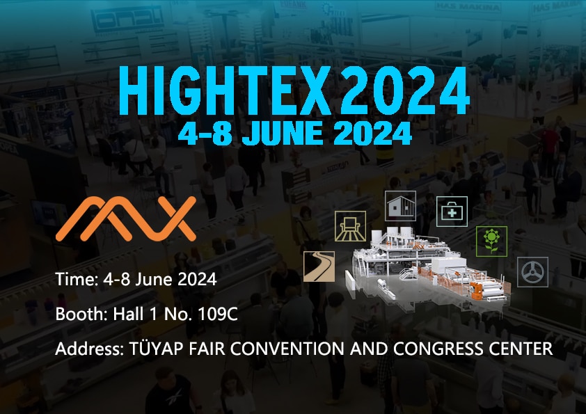AZX Non-woven Machine in South America HIGHTEX 2024