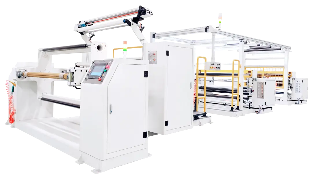 Double Layer Nonwoven Laminating Machine 1400mm double layer nonwoven laminating machine