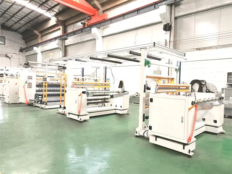 1400mm double layer nonwoven laminating machine01