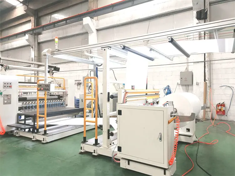 1400mm double layer nonwoven laminating machine02