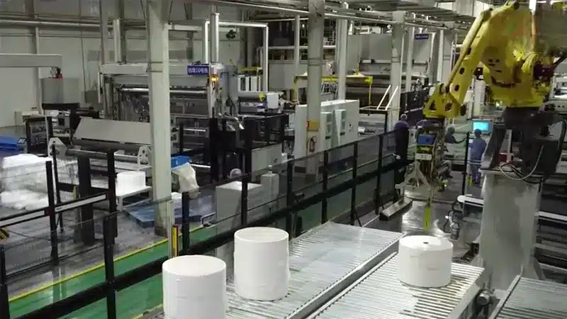 Nonwoven Fabirc Machine for Diapers and Hygiene Products 02