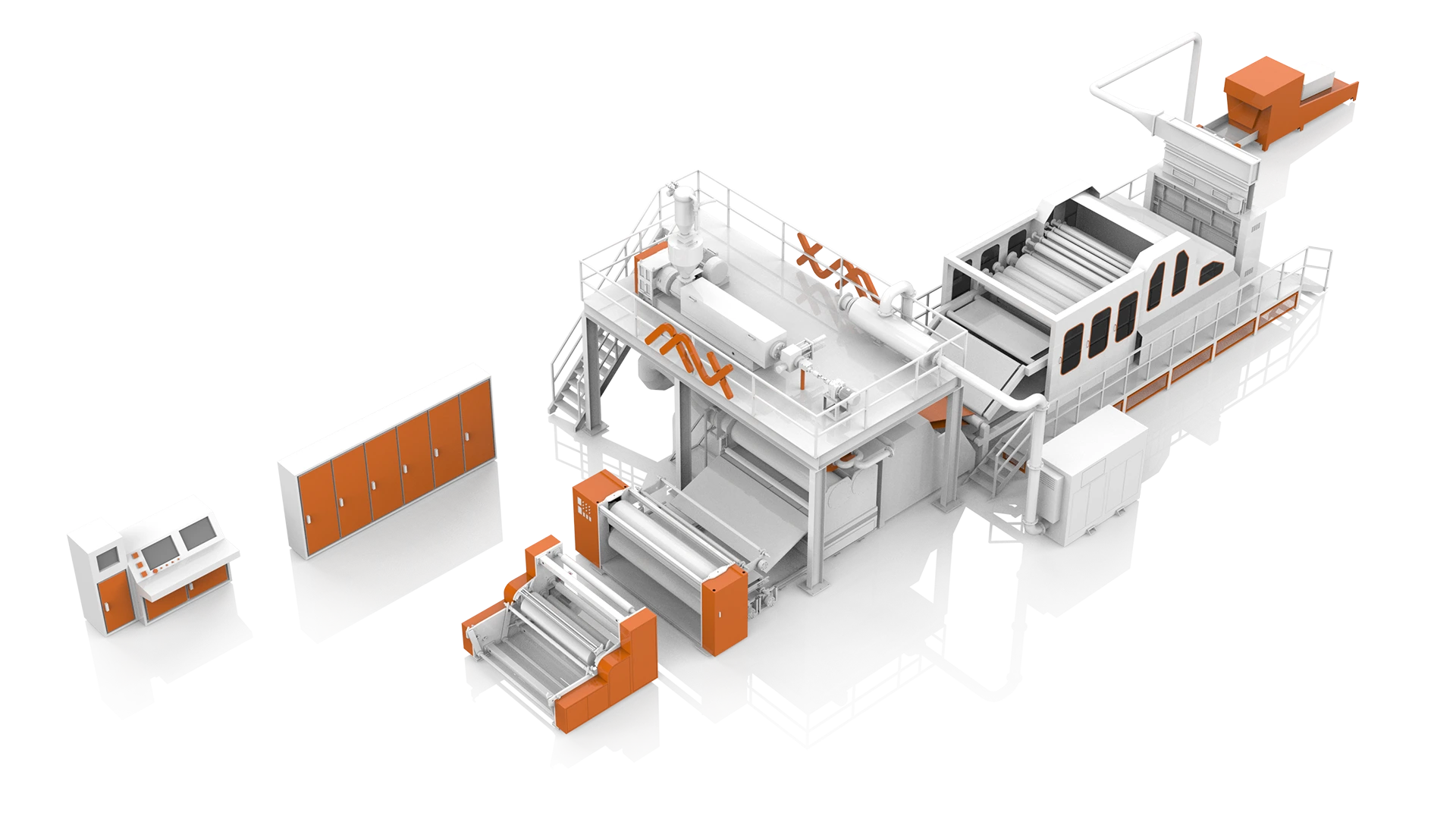 Auto Sound Insulation Material Production Line auto sound insulation material production line