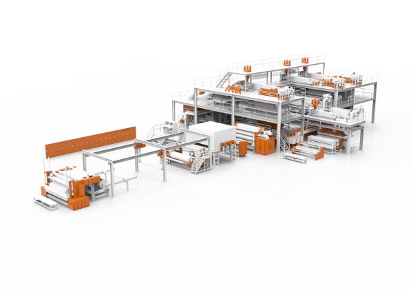SSMMS Spunmelt Nonwoven Machine