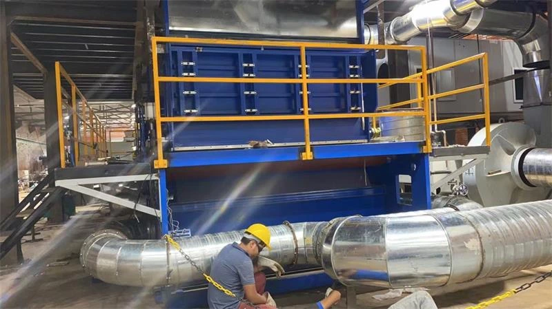 azx suction air box in nonwoven production line 02