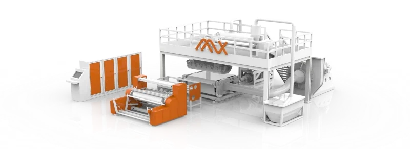suction air box in meltblown nonwoven production line