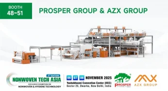 AZX Group & Prosper Group Join Forces at Nonwoven Tech Asia, Revolutionizing Nonwoven Production Line Technology and After-Sales Service