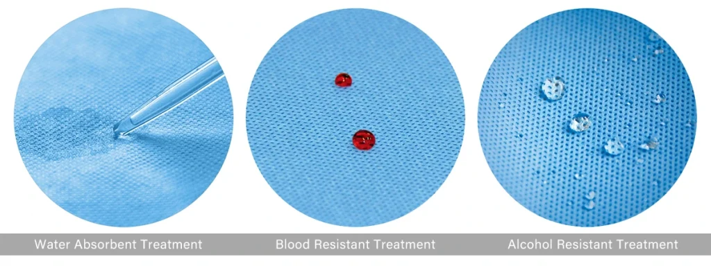 Alcohol Repellent Antistatic Nonwoven Fabric