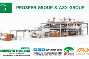 Nonwoven Tech Asia 2025 (NWTA25), Revolutionizing AZX GROUP in Nonwoven Production Line Technology and After-Sales Service