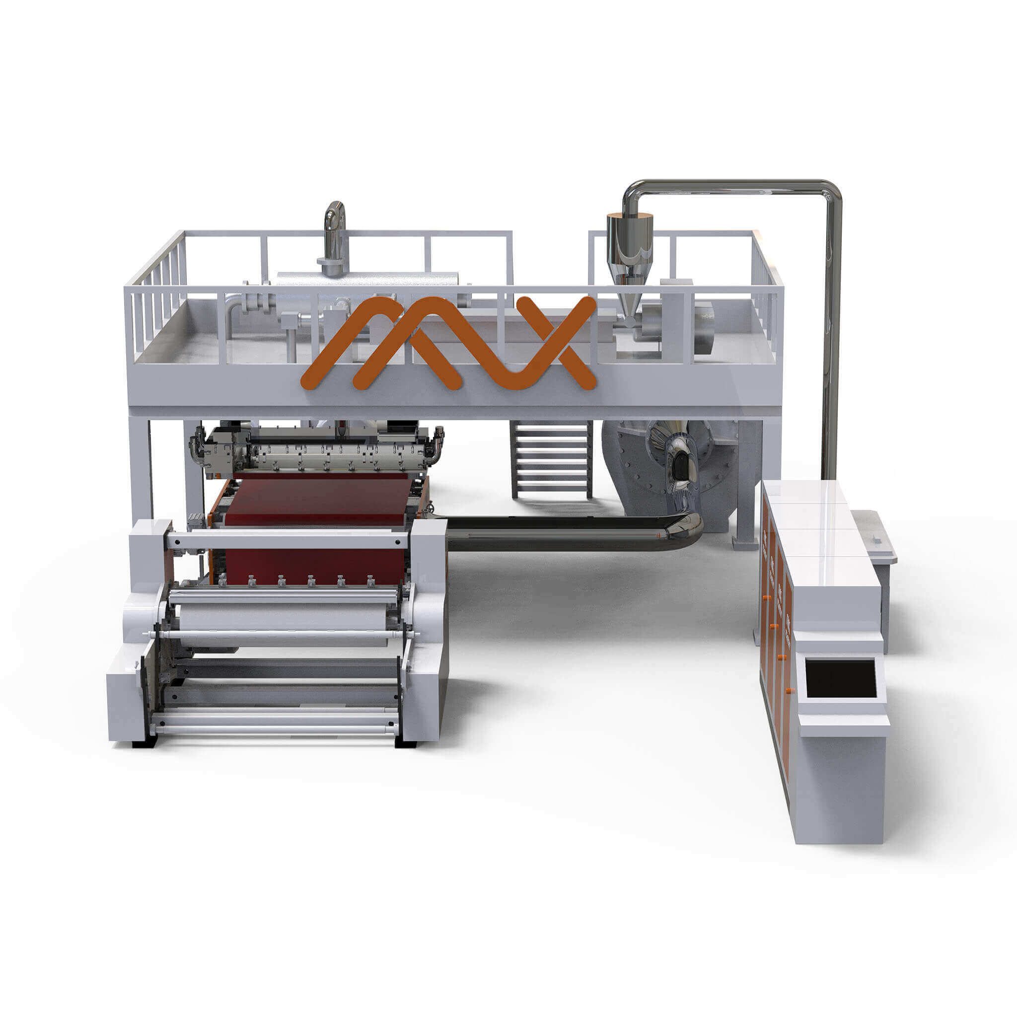 meltblown non woven fabric making machine can make meltblown non woven fabric for masks, protective clothes.
